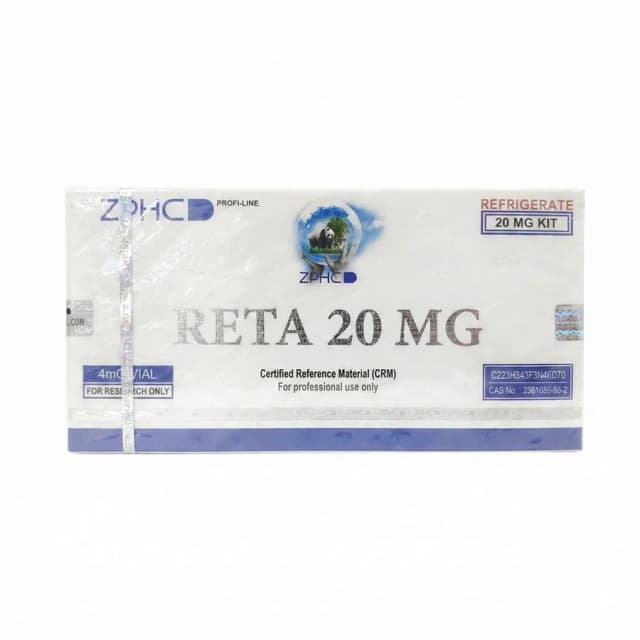 Reta ZPHC 20 mg (5 flakon × 4 mg) ürün kutusu
