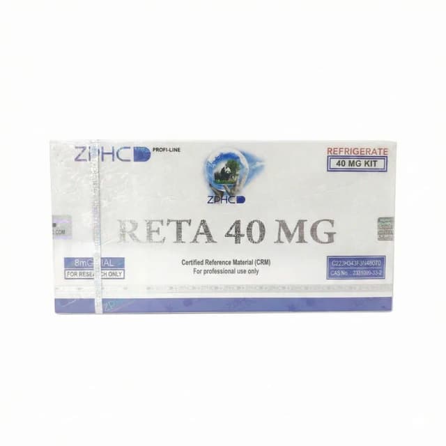 Reta ZPHC 40 mg (5 flakon × 8 mg) ürün kutusu