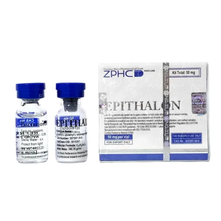 Epithalon 50mg ZPHC (Liyofilize Peptit + Bakteriyostatik Su)