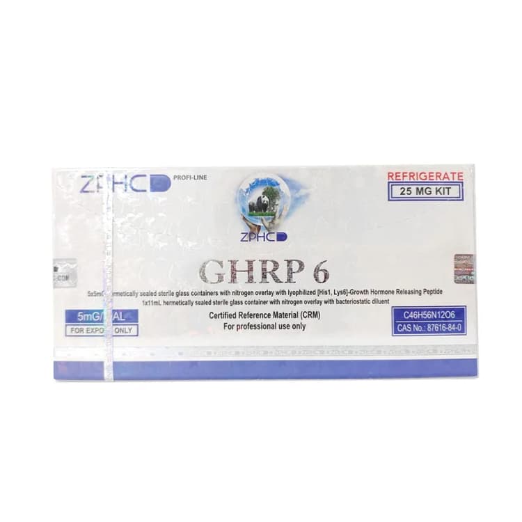 GHRP-6 ZPHC 25 mg (5 flakon × 5 mg)