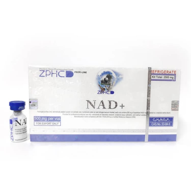 NAD+ ZPHC 2500 mg KIT (5 flakon × 500 mg)